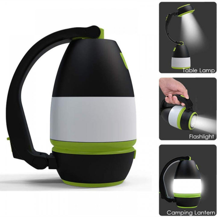 Versatile Rechargeable Camping Lantern with Multiple Functions