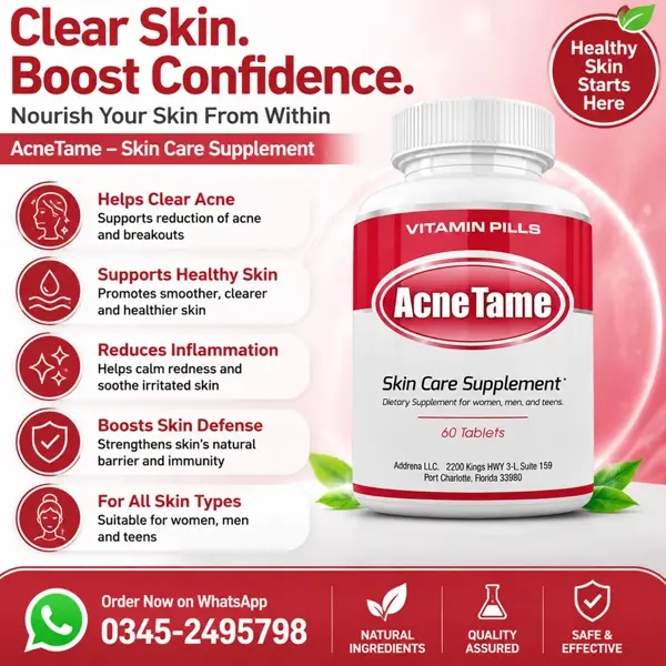Acnetame Skin Care Tablets in Pakistan