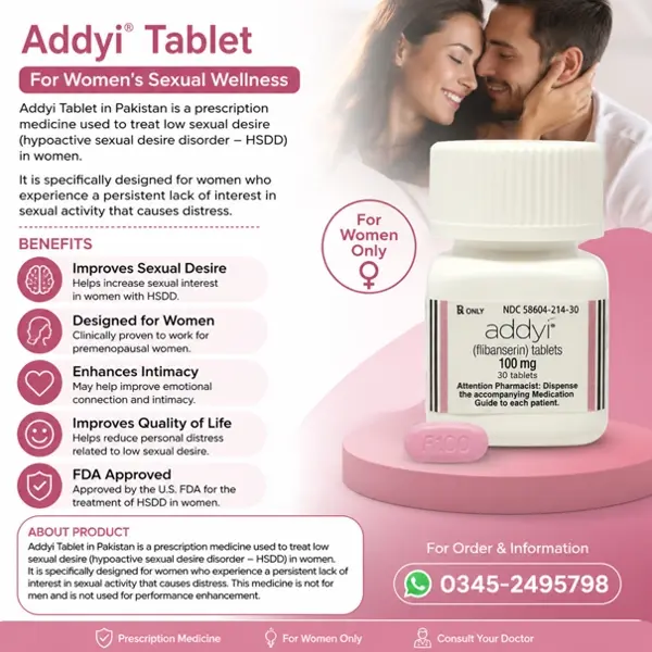 Addyi Tablet in Pakistan