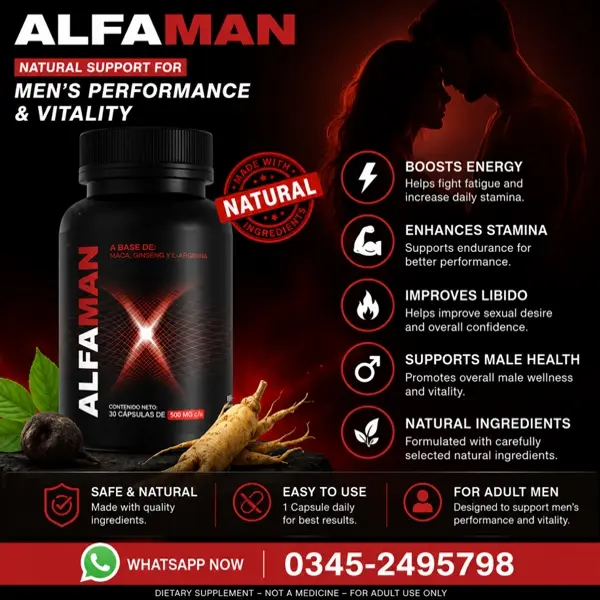 Alfaman Capsules in Pakistan