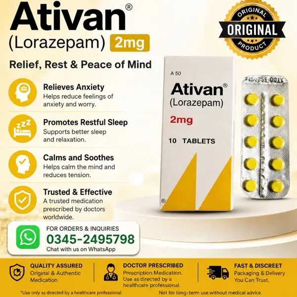 Ativan Tablet in Pakistan