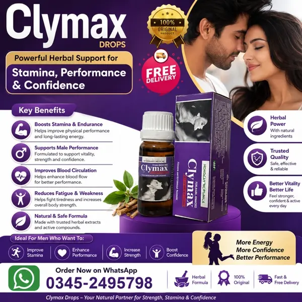 Clymax Drops in Pakistan