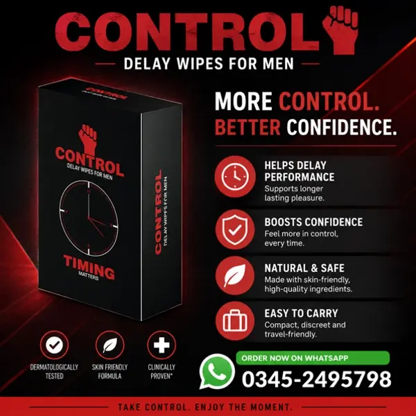 Control Delay Wipes for Men in Pakistan