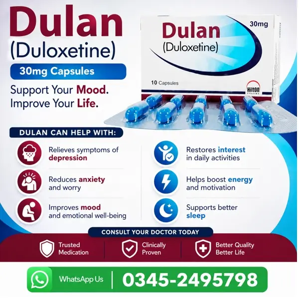 Dapox 30mg Tablets in Pakistan