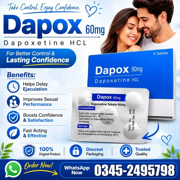 Dapox 60 Mg in Pakistan