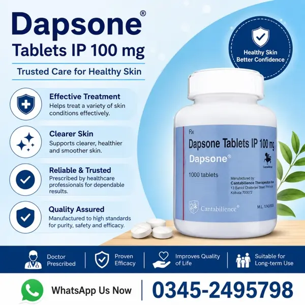 Dapsone 100mg Tablets in Pakistan