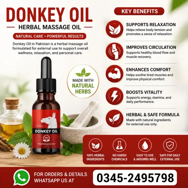 Donkey Oil in Pakistan