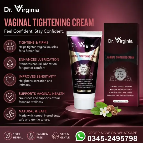 Dr Virginia Vaginal Tightening Cream in Pakistan