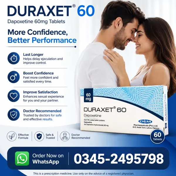 Duraxet 60 Tablets in Pakistan