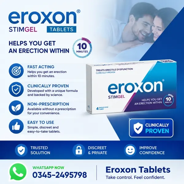 Eroxon Tablets in Pakistan