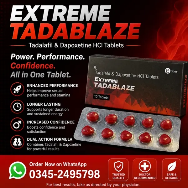 Extreme Tadablaze Tablets in Pakistan