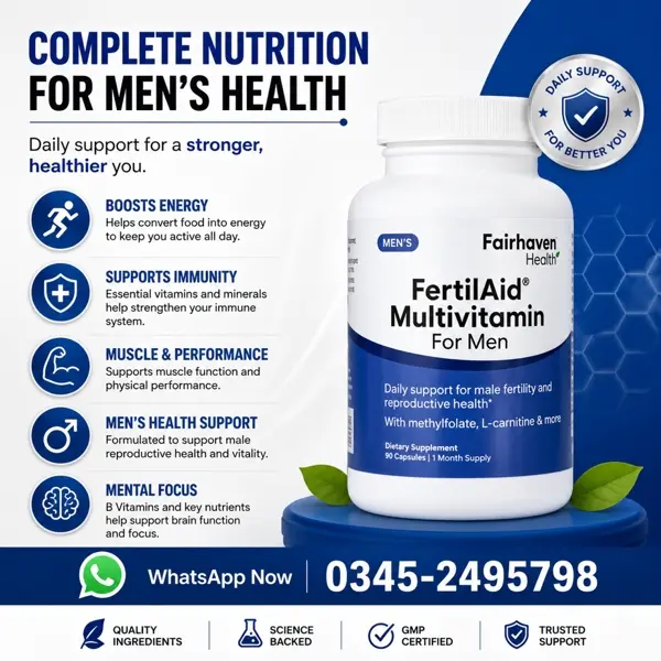 Fairhaven Health Fertilaid Multivitamin for Men in Pakistan