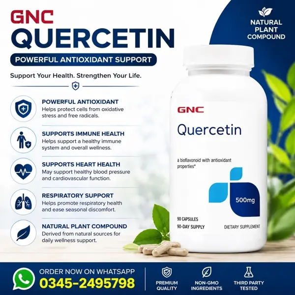 GNC Quercetin 500mg in Pakistan