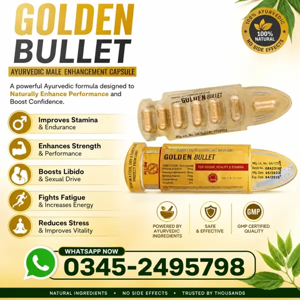 Golden Bullet Tablets in Pakistan