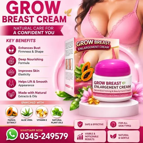 Grow Breast Cream in Pakistan