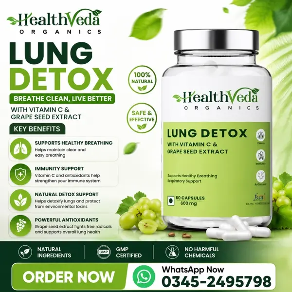 Health Veda Organics Lung Detox in Pakistan