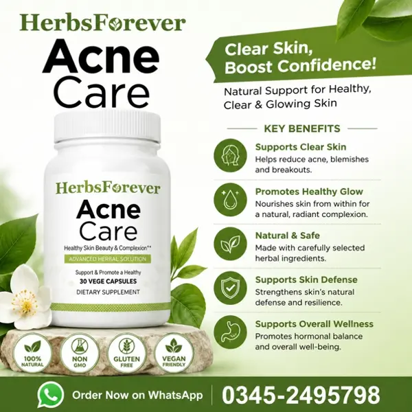 HerbsForever Acne Care Capsules in Pakistan