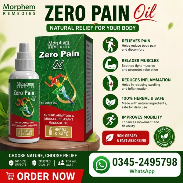 Joint Pain Relief Oil in Pakistan 