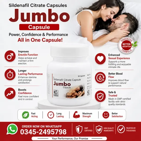 Jumbo Capsule in Pakistan