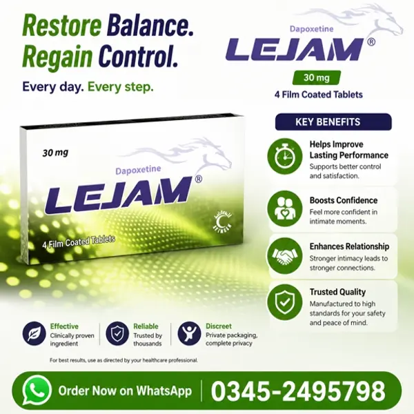 Lejam 30 MG Tablets in Pakistan