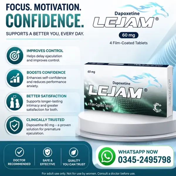 Lejam 60 MG Tablets in Pakistan