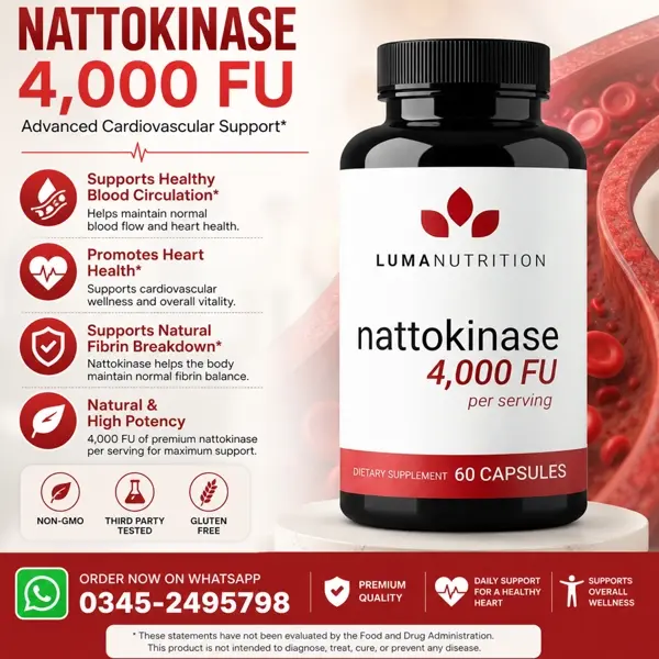ma Nutrition Nattokinase Capsules in Pakistan