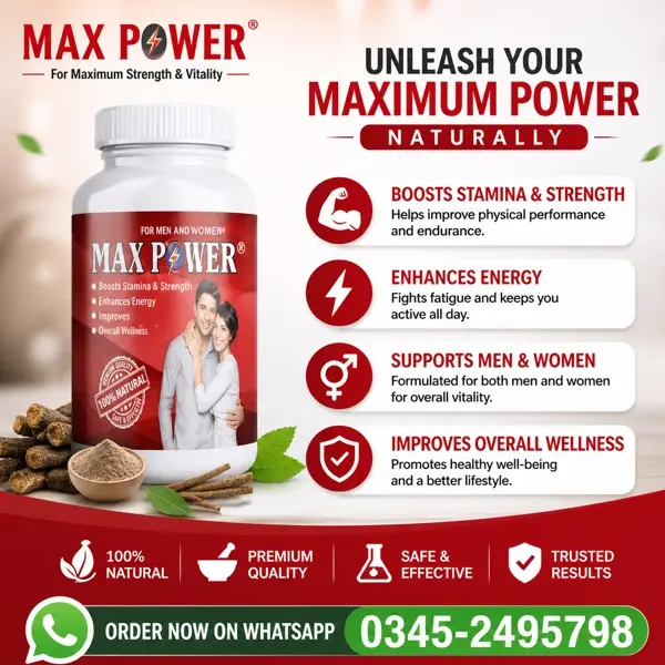 Max Power Capsule in Pakistan