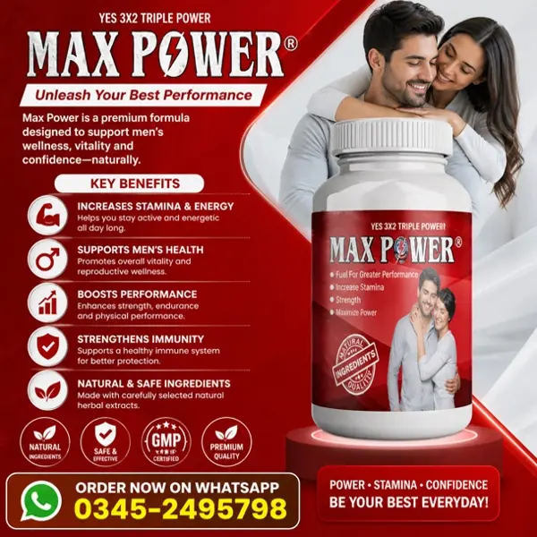 Max Power Herbal Capsule in Pakistan
