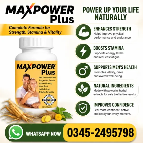 Max Power Plus Capsule in Pakistan