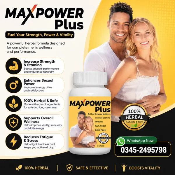 Max Power Plus Capsules in Pakistan