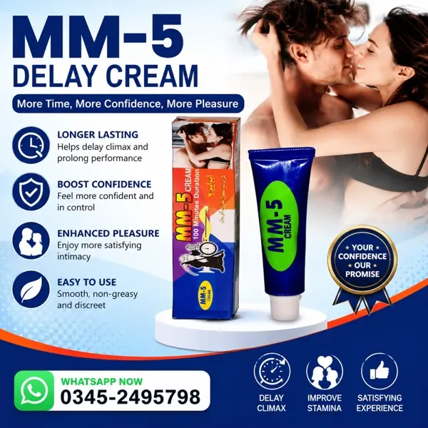 MM-5 Delay Cream in Pakistan
