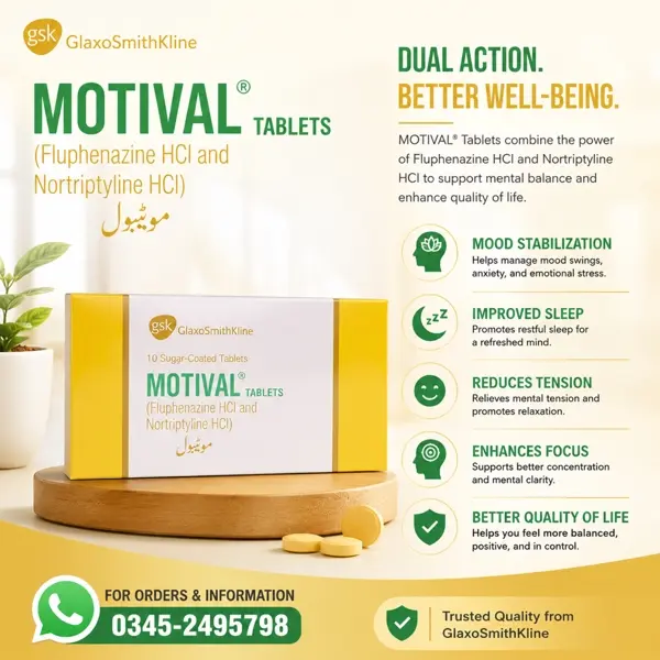 Motival Tablets in Pakistan 