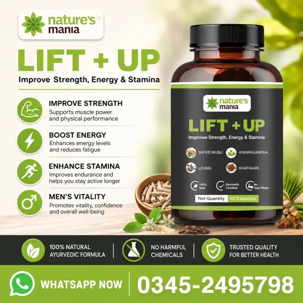 Nature Mania Lift Up Capsule in Pakistan