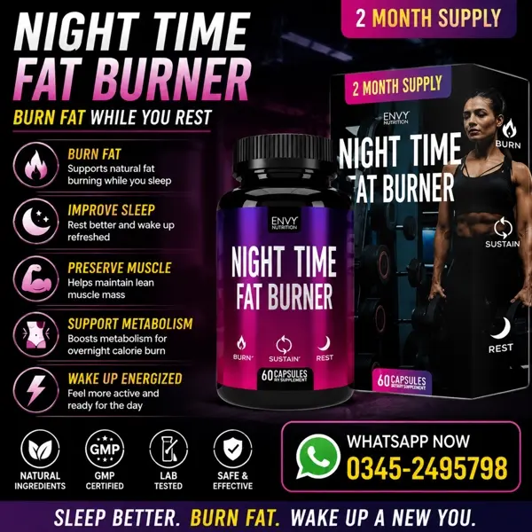 Nighttime Fat Burner Pills in Pakistan