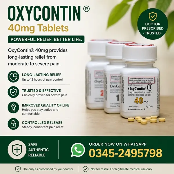 OxyContin Tablets in Pakistan
