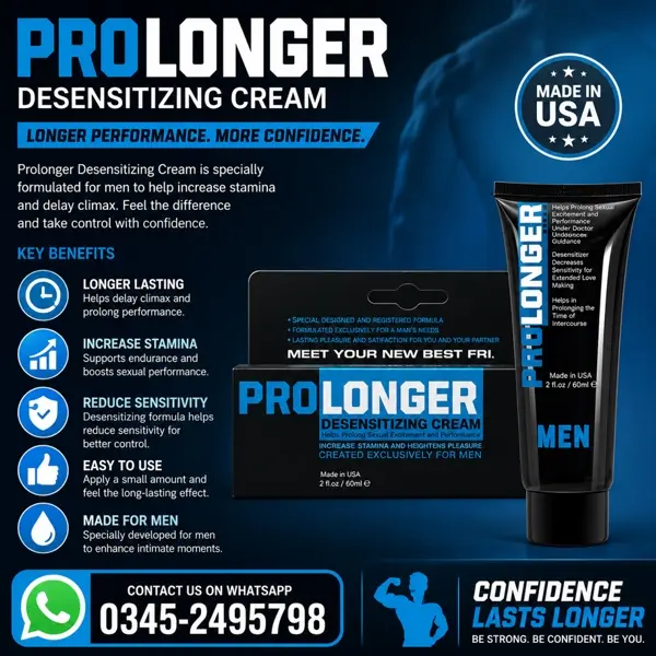 Pro Longer Cream in Pakistan