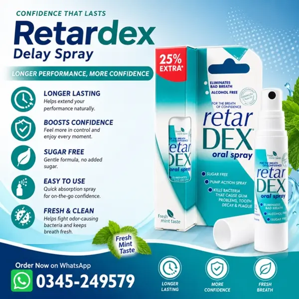 Retar Dex Delay Spray in Pakistan