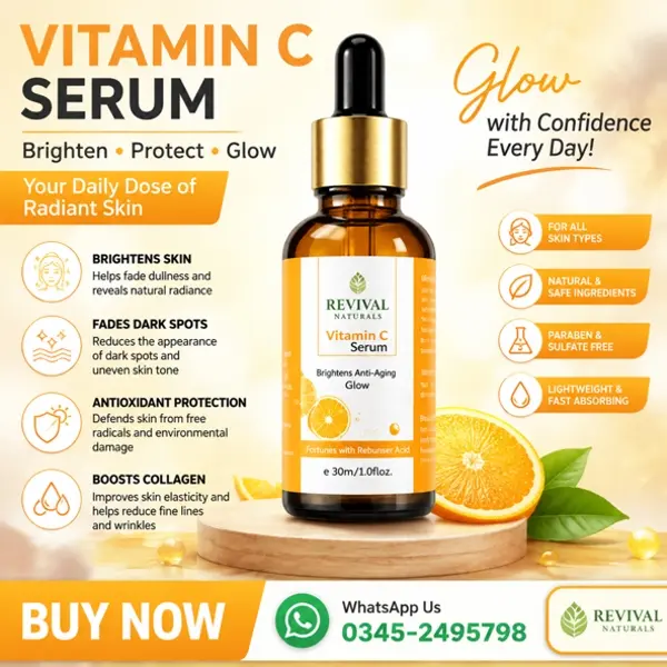 Revival Naturals Vitamin C Face Serum in Pakistan