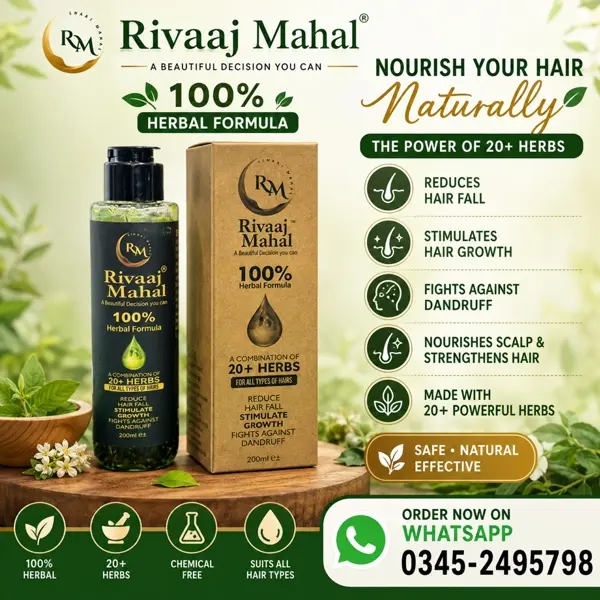 Rivaaj Mahal Hair Oil in Pakistan