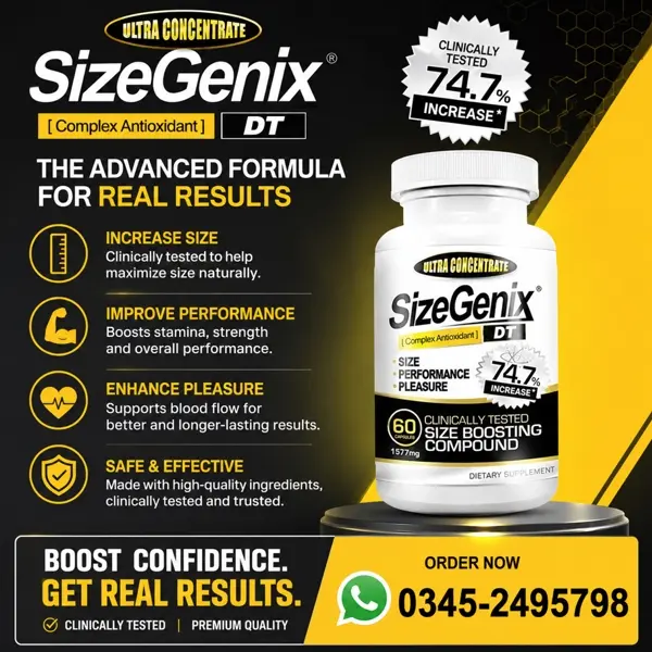 Sizegenix in Pakistan