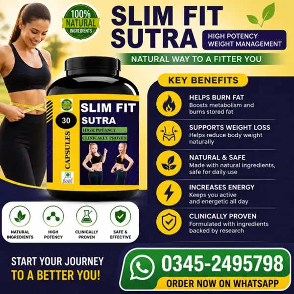 Slim Fit Sutra Capsules in Pakistan