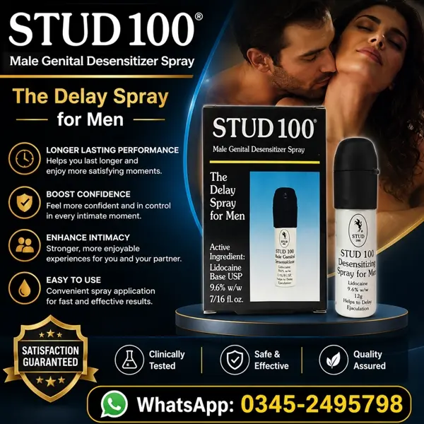 Stud 100 Delay Spray in Pakistan