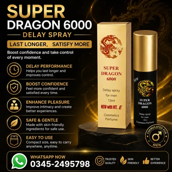 Super Dragon 6000 Delay Spray in Pakistan