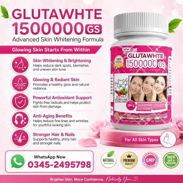 Supreme Gluta White 1500000mg in Pakistan