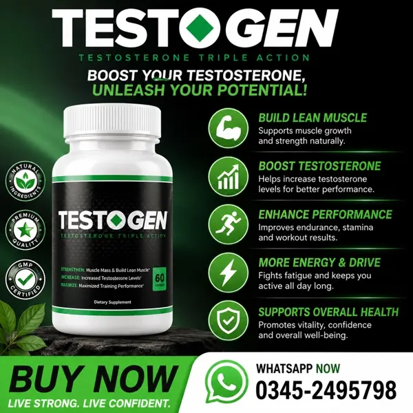 Testogen Capsules in Pakistan