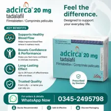 Adcirca Tadalafil 20mg in Pakistan