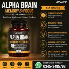 Alpha Brain Memory And Focus in Pakistan