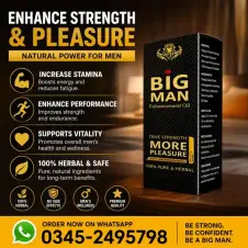 Big Man Penis Enlargement Oil in Pakistan