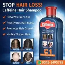 Caffeine Hair Shampoo Anti Hair Loss in Pakistan