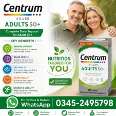 Centrum Silver Adults 50+ Multivitamins in Pakistan